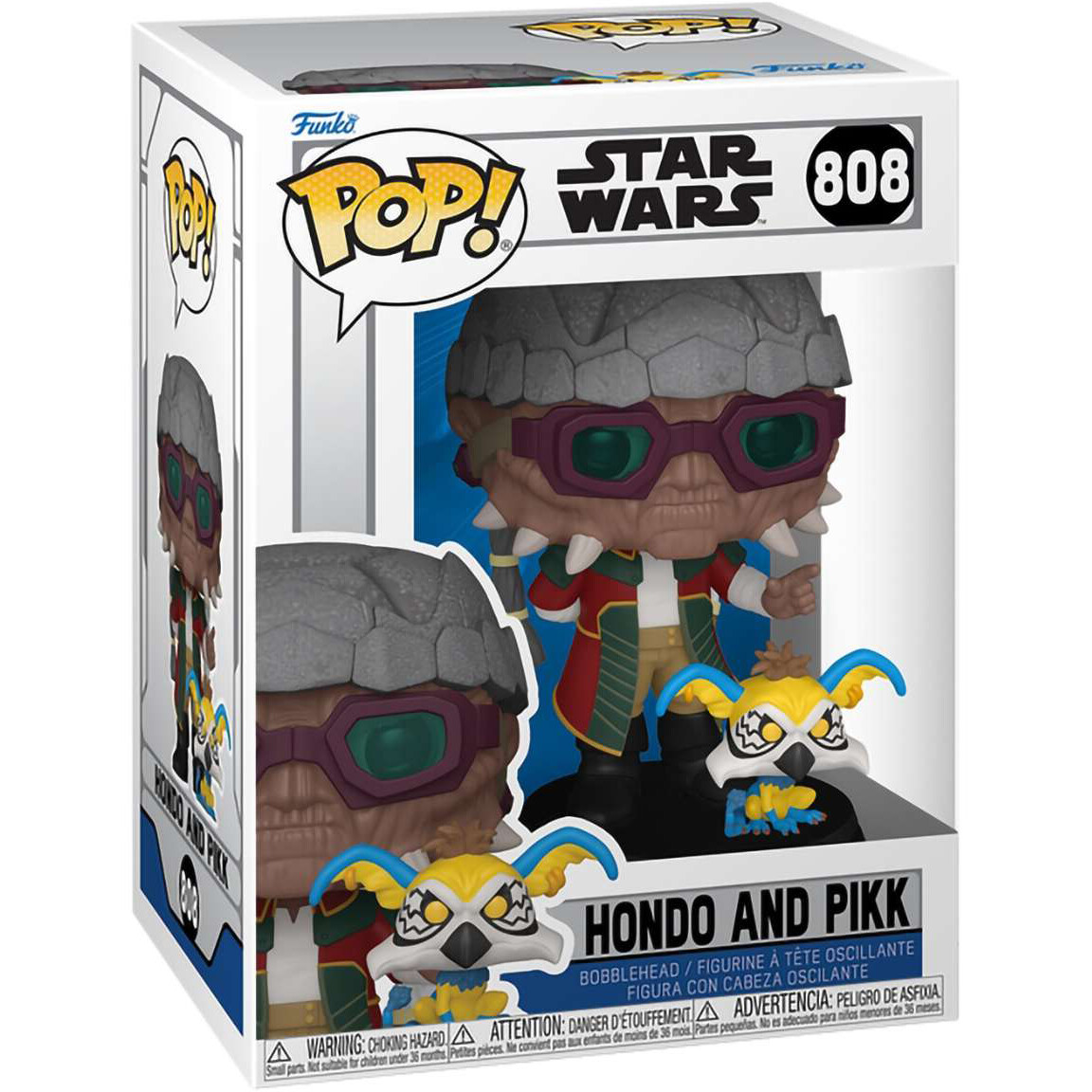 Фигурка Funko POP! Bobble Star Wars Clone Wars Hondo and Pikk - 86928 - фото 2