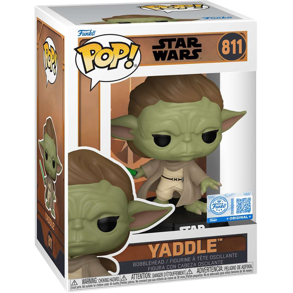 Фигурка Funko POP! Bobble Star Wars Tales of The Jedi Yaddle - 88572 - фото 2