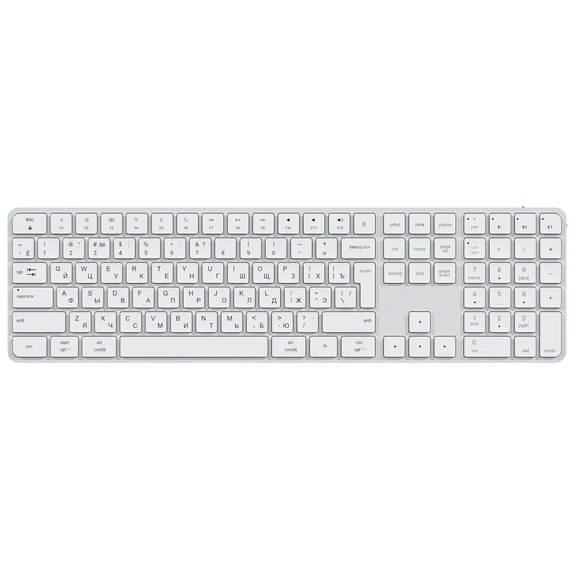 Клавиатура MeeTion K230 Silver/White - MT-K230MW-B