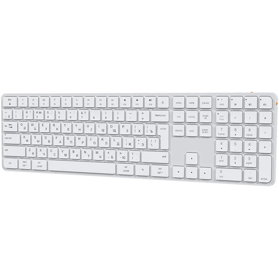 Клавиатура MeeTion K230 Silver/White - MT-K230MW-B - фото 2