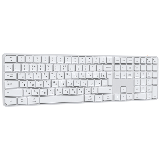 Клавиатура MeeTion K230 Silver/White - MT-K230MW-B - фото 3