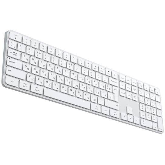 Клавиатура MeeTion K230 Silver/White - MT-K230MW-B - фото 5