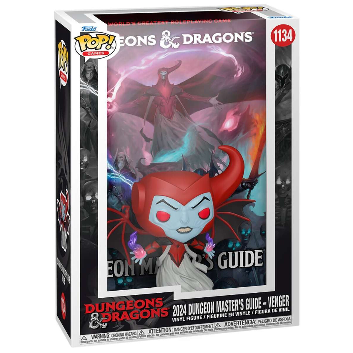 Фигурка Funko POP! Book Cover D&D 2024 Dungeon Master's Guide - Venger - 88174 - фото 2