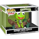 Фигурка Funko POP! Deluxe Disney Muppets Kermit with Banjo (75853)