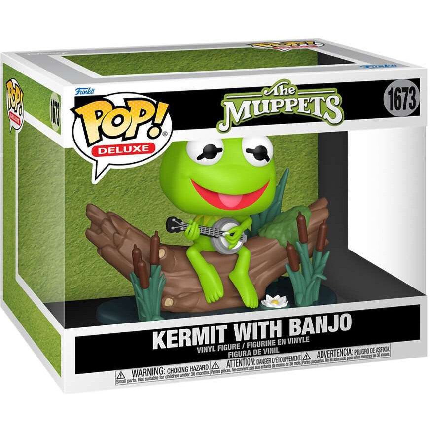 Фигурка Funko POP! Deluxe Disney Muppets Kermit with Banjo - 75853 - фото 2