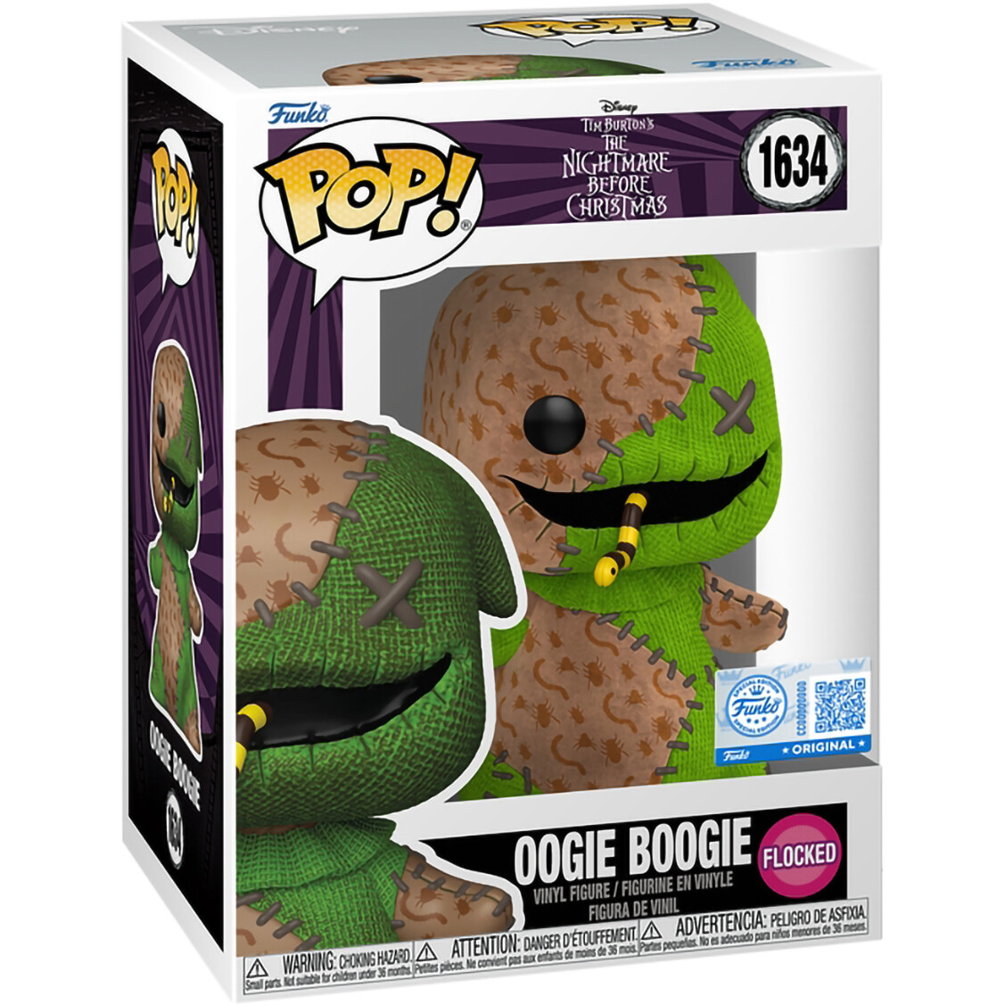 Фигурка Funko POP! Disney TNBC Patchwork Oogie Boogie - 88408 - фото 2