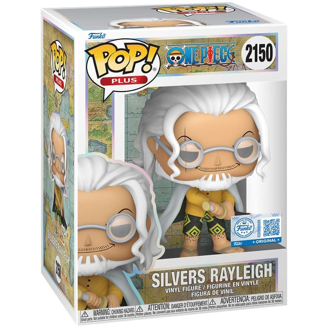 Фигурка Funko POP! Plus Animation One Piece Silvers Rayliegh - 88298 - фото 2