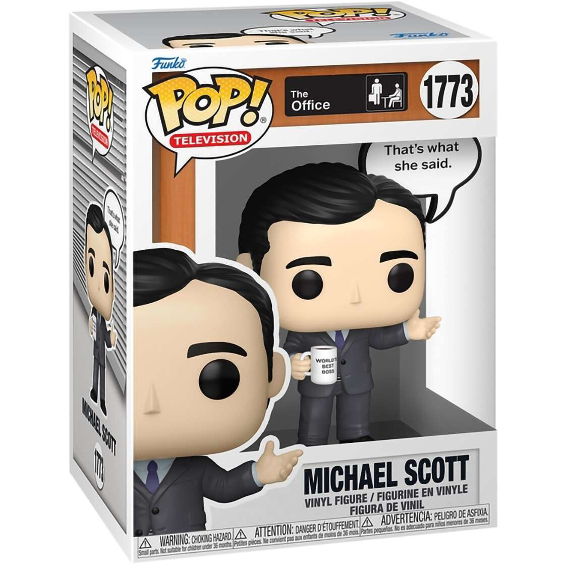 Фигурка Funko POP! TV The Office S11 Michael Scott - 86428 - фото 2