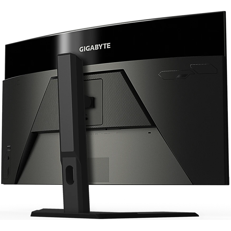 ..... Монитор Gigabyte 32" M32UC (0718) Б/У разбита матрица, без упаковки - фото 3