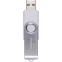 USB Flash накопитель 16GB SmartBuy Twist White/Silver (SB016GB2TWW) - фото 2