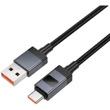 Кабель USB - USB Type-C, 1м, HOCO X118 Black (6942007655088)