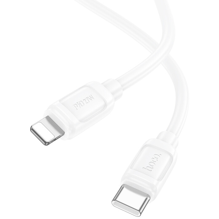 Кабель USB Type-C - Lightning, 1м, HOCO X115 White