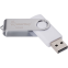 USB Flash накопитель 64GB SmartBuy Twist White/Silver (SB064GB2TWW)