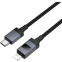 Кабель USB Type-C - Lightning, 1м, HOCO X118 Black - 6942007655064