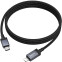 Кабель USB Type-C - Lightning, 1м, HOCO X118 Black - 6942007655064 - фото 2