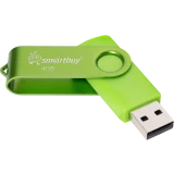 USB Flash накопитель 4Gb SmartBuy Twist Acid Green (SB004GB2TWAG)