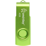 USB Flash накопитель 4Gb SmartBuy Twist Acid Green (SB004GB2TWAG)