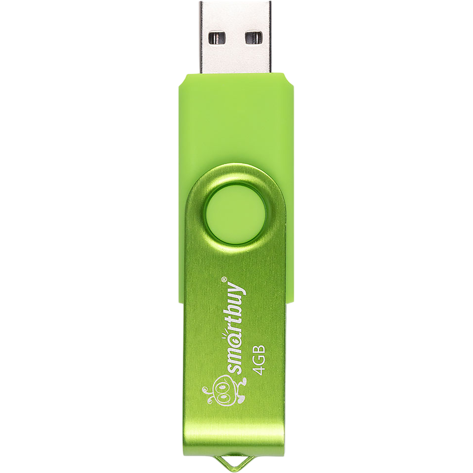 USB Flash накопитель 8Gb SmartBuy Twist Acid Green (SB008GB2TWAG) - фото 2