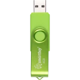 USB Flash накопитель 32Gb SmartBuy Twist Acid Green (SB032GB2TWAG)