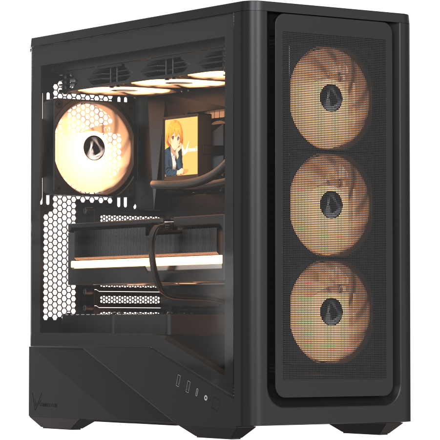 Корпус Formula Air Power G9 Duo PA Black - Air Power G9 DUO PA White - фото 2