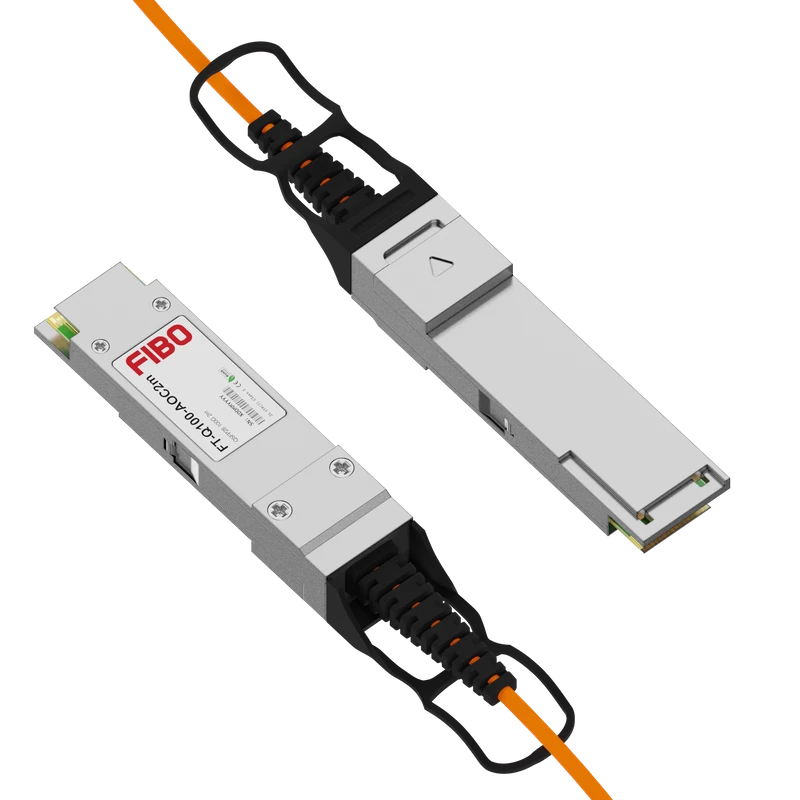 Кабель QSFP28 FIBO-TELECOM FT-Q100-AOC2m, 2м