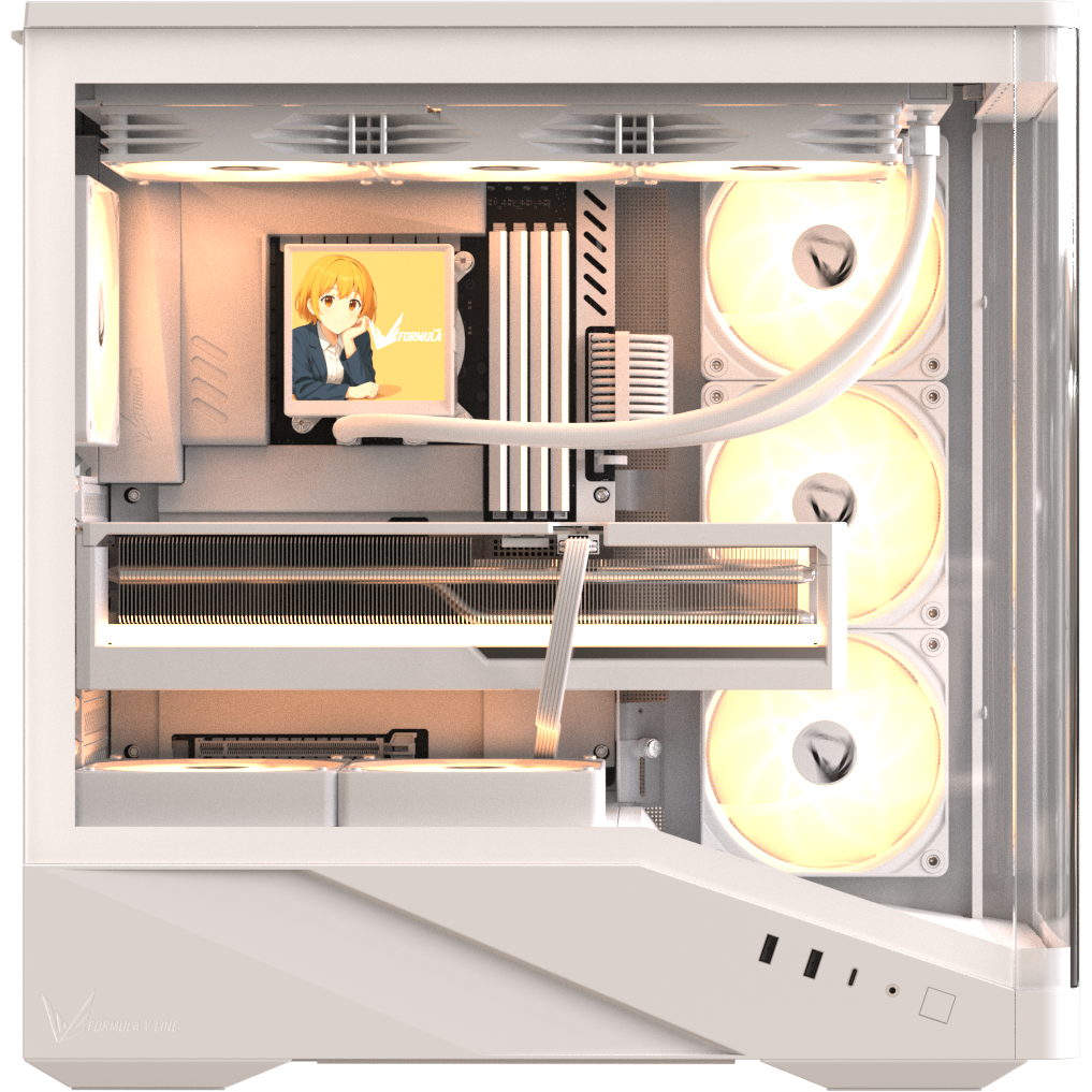 Корпус Formula Crystal U9 PA White - фото 6