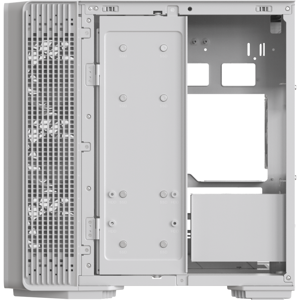 Корпус Formula Crystal Z7 PA White - фото 7