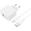 Сетевое зарядное устройство HOCO CS12A Ocean White + USB-C Cable - 6942007603737 - фото 2
