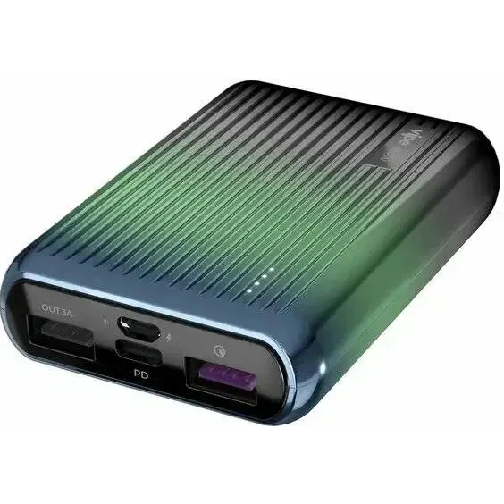 Внешний аккумулятор Vipe Onyx 10000mAh Green - VPPBONYX10KHGRN - фото 2