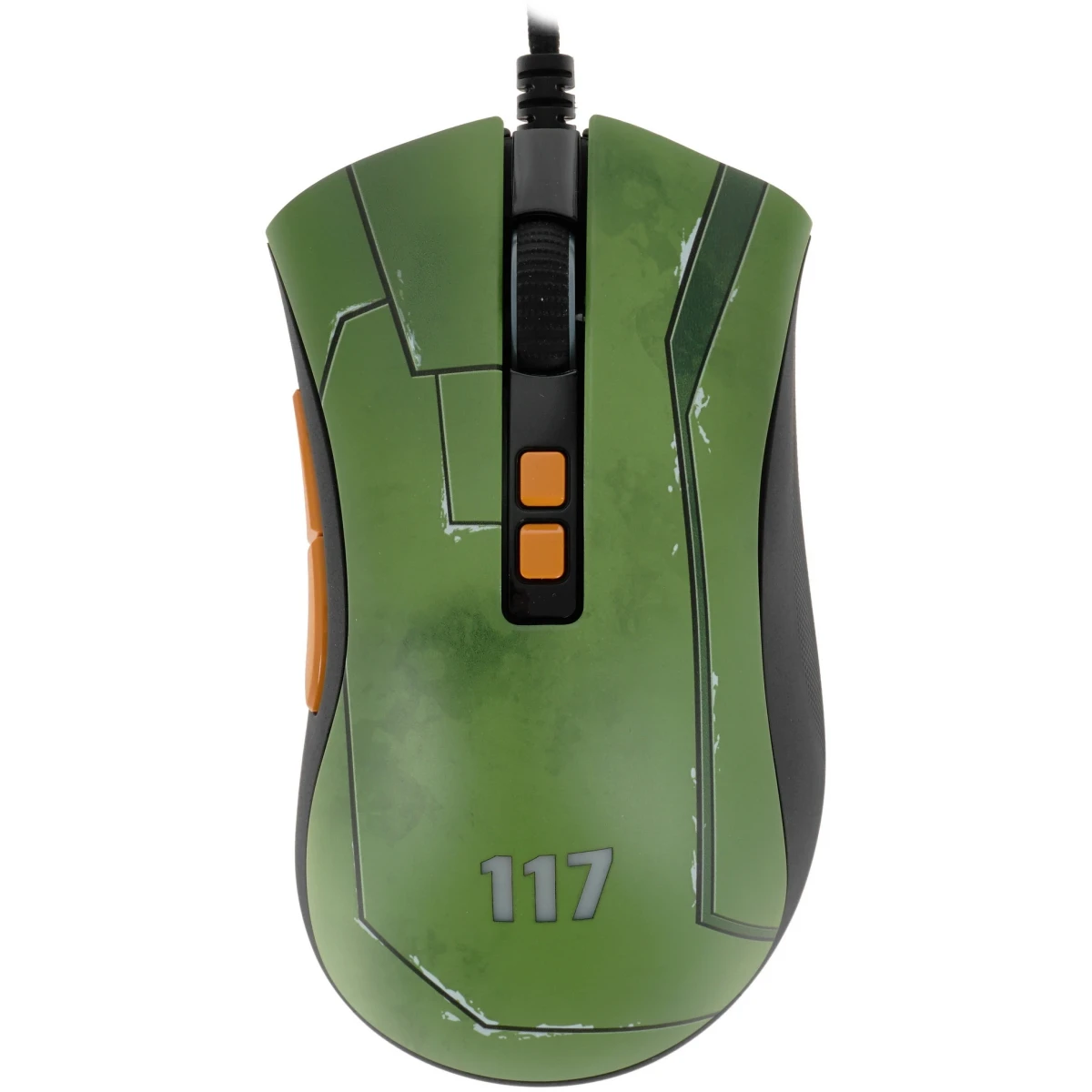 Мышь Razer DeathAdder V2 Halo Infinite - RZ01-03210300-R3M1 - фото 2