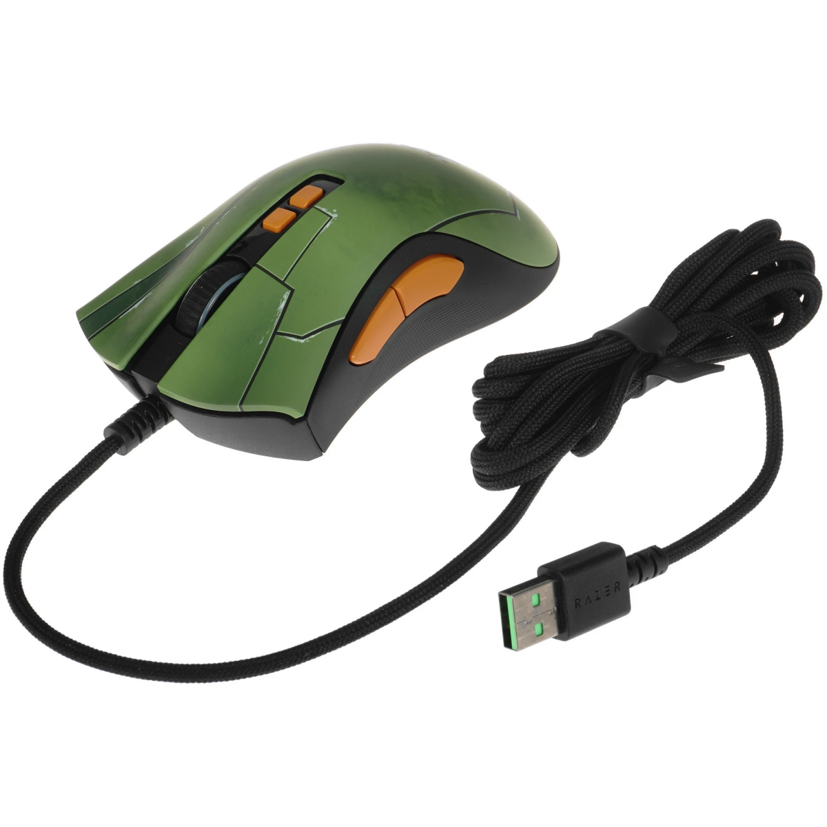 Мышь Razer DeathAdder V2 Halo Infinite - RZ01-03210300-R3M1 - фото 7
