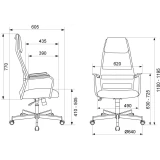 Офисное кресло Бюрократ KB-5MSL Black (KB-5M/SL/BLACK)