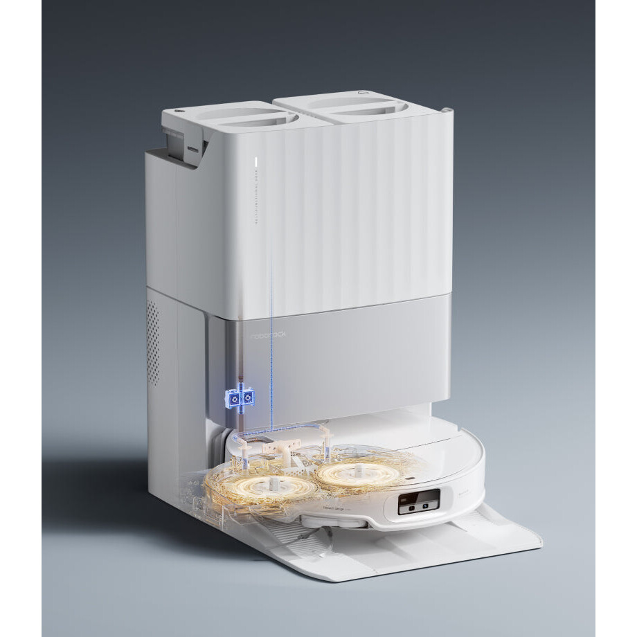 Робот-пылесос Roborock Qrevo EdgeT White - QRET02-02 - фото 11