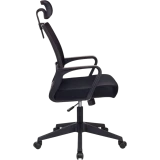 Офисное кресло Бюрократ MC-201-H Black (MC-201-H/TW-11)