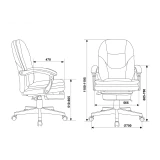 Офисное кресло Бюрократ T-9950MSG-F Ivory (T-9950MSG-F/IVORY-PU)