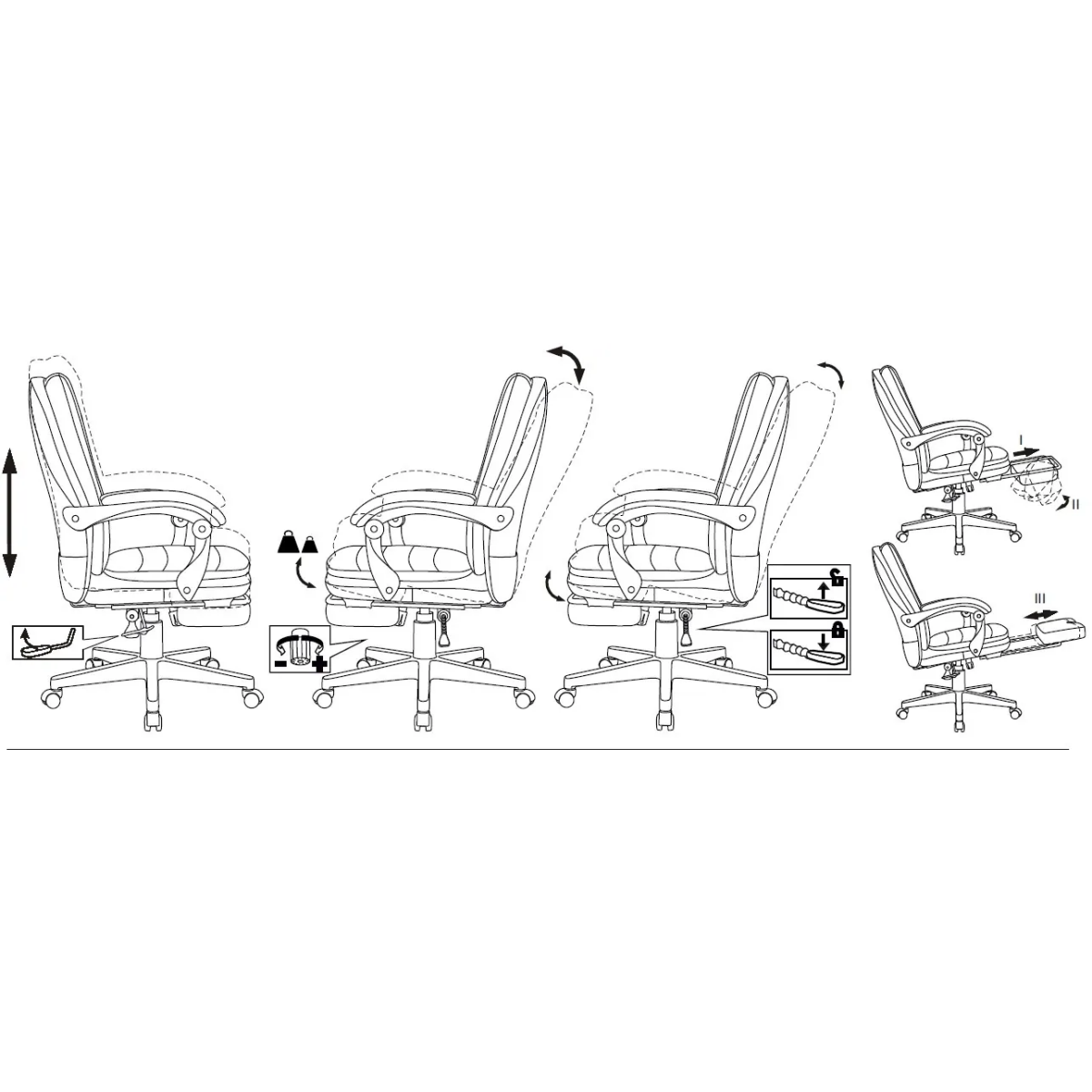 Офисное кресло Бюрократ T-9950MSG-F Ivory - T-9950MSG-F/IVORY-PU - фото 19