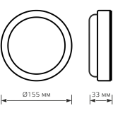 Светильник Gauss 193411215-OAS