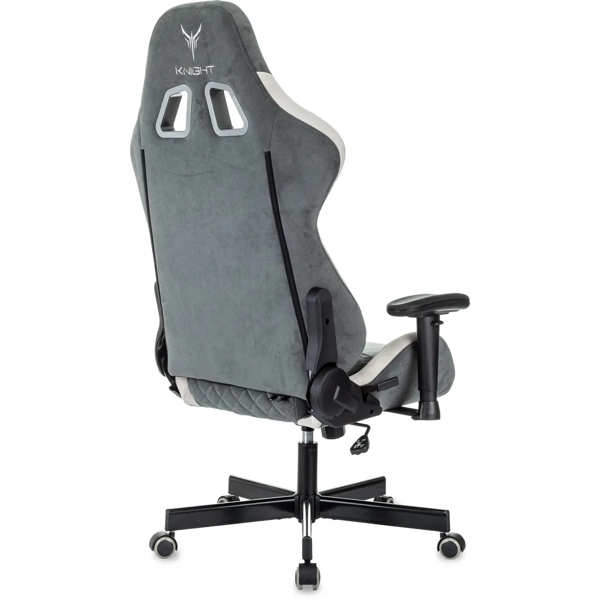 Игровое кресло Бюрократ Knight Regal Grey - KNIGHT REGAL FABR-GR - фото 4