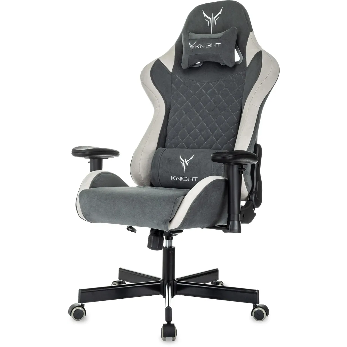 Игровое кресло Бюрократ Knight Regal Grey - KNIGHT REGAL FABR-GR - фото 5