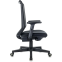Офисное кресло Бюрократ MC-611N Black - MC-611N/B/MAT-B - фото 2