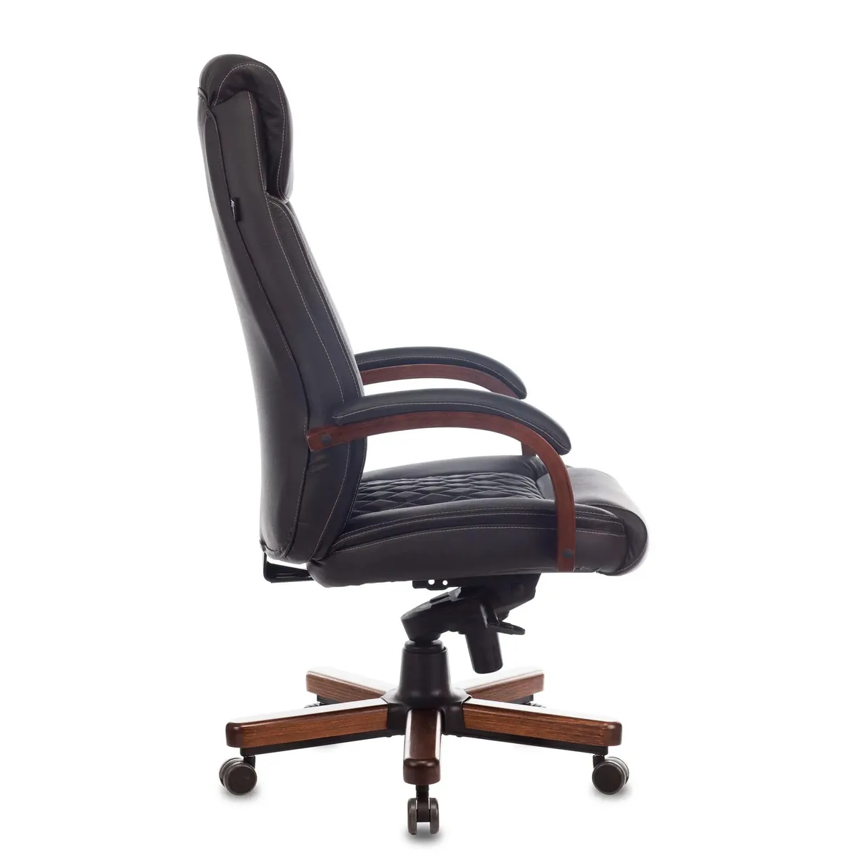 Офисное кресло Бюрократ T-9924 Walnut Black - T-9924WALNUT/BLACK - фото 2