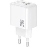 Сетевое зарядное устройство Borofone BAS44A 30W Potential White (6941991113871)