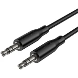 Кабель 3.5 Jack (M) - 3.5 Jack (M), 1м, Borofone BL26 Black (B-22170)