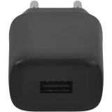 Сетевое зарядное устройство HOCO C134A Solid Black + MicroUSB Cable (6942007621335)