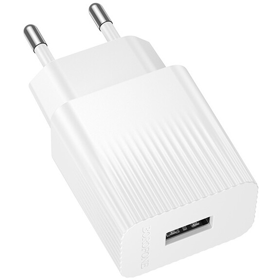 Сетевое зарядное устройство Borofone BAS71A Source White