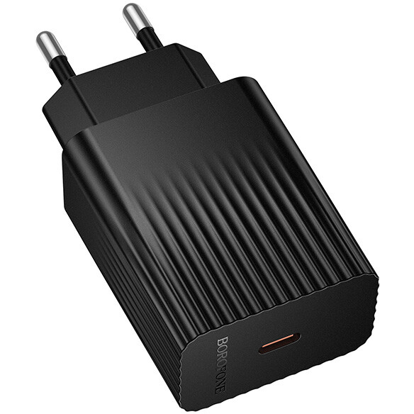 Сетевое зарядное устройство Borofone BAS73A Source Black