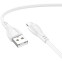 Кабель USB - Lightning, 1м, Borofone BX121 White - B-23030