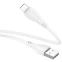 Кабель USB - Lightning, 1м, Borofone BX121 White - B-23030 - фото 2