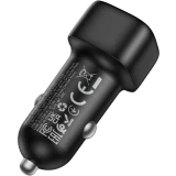 Автомобильное зарядное устройство Borofone BZ34B Black (6941991122378)