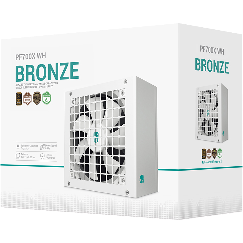 Блок питания 700W GamerStorm (DeepCool) PF700X WH - фото 8